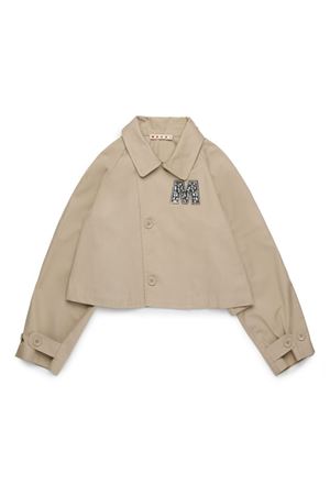 Logo-Embellished Jacket MARNI KIDS | M01300M00UV0M714